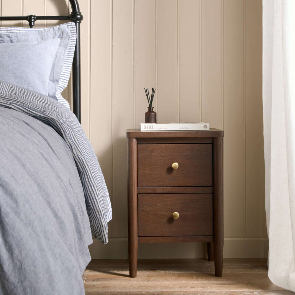 Adina 2 Drawer Bedside